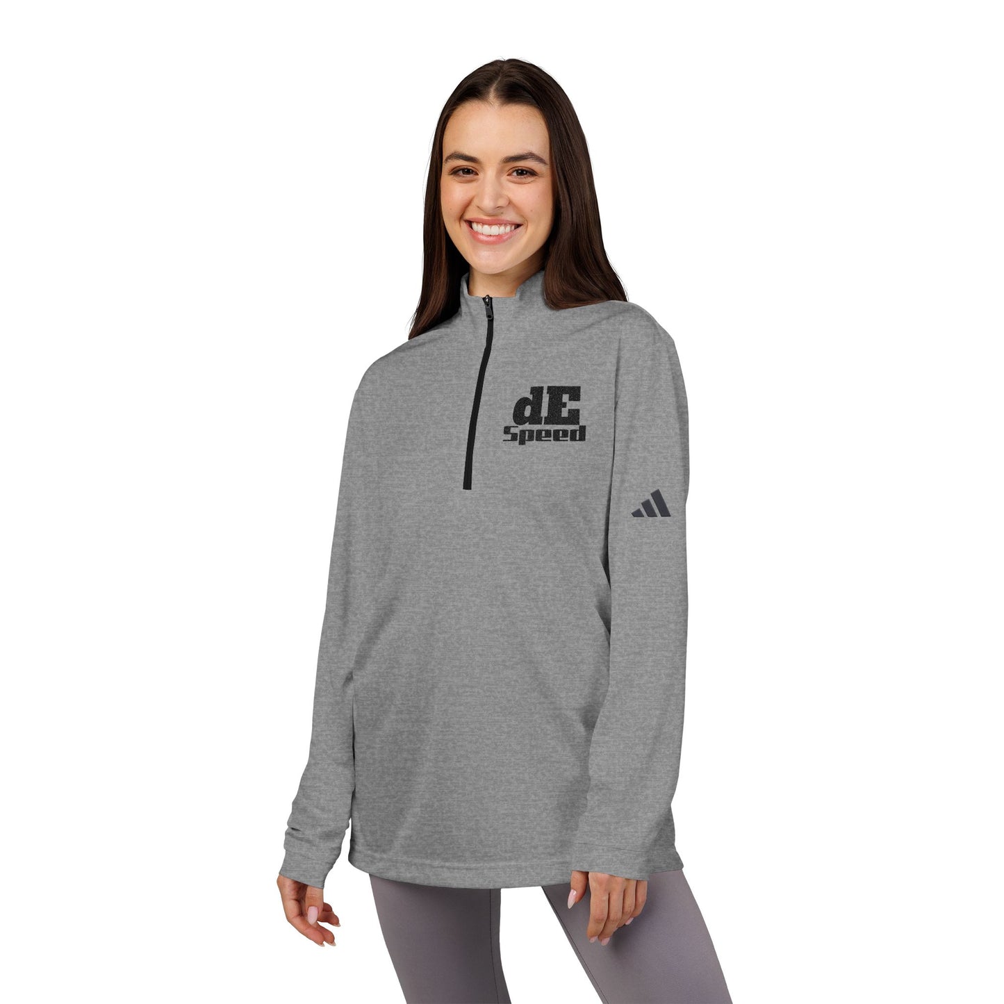 Adidas® Quarter-Zip Pullover for Active Lifestyles